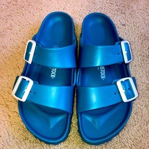 blue Birkenstock Arizona Eva 38